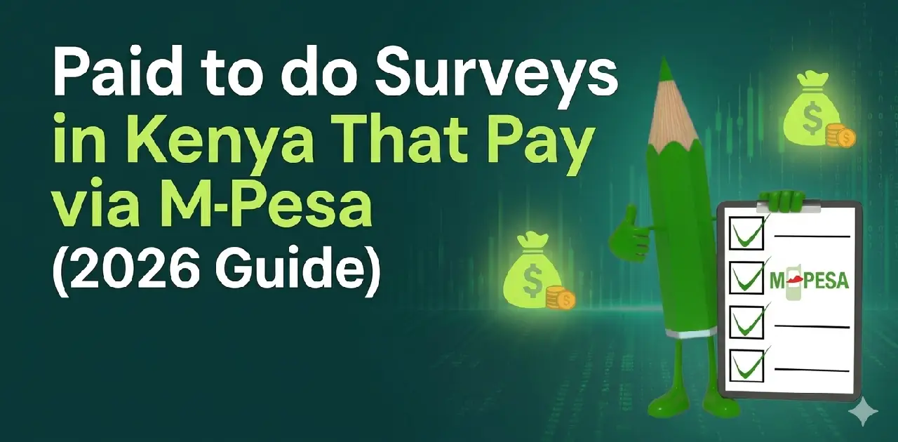 Paid Surveys in Kenya That Pay via M-Pesa.
